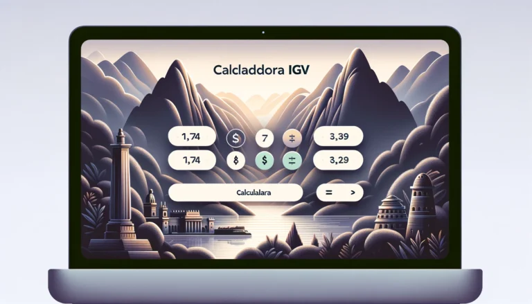 Slash Your Taxes Now: Discover the Power of Calculadora IGV Peru!